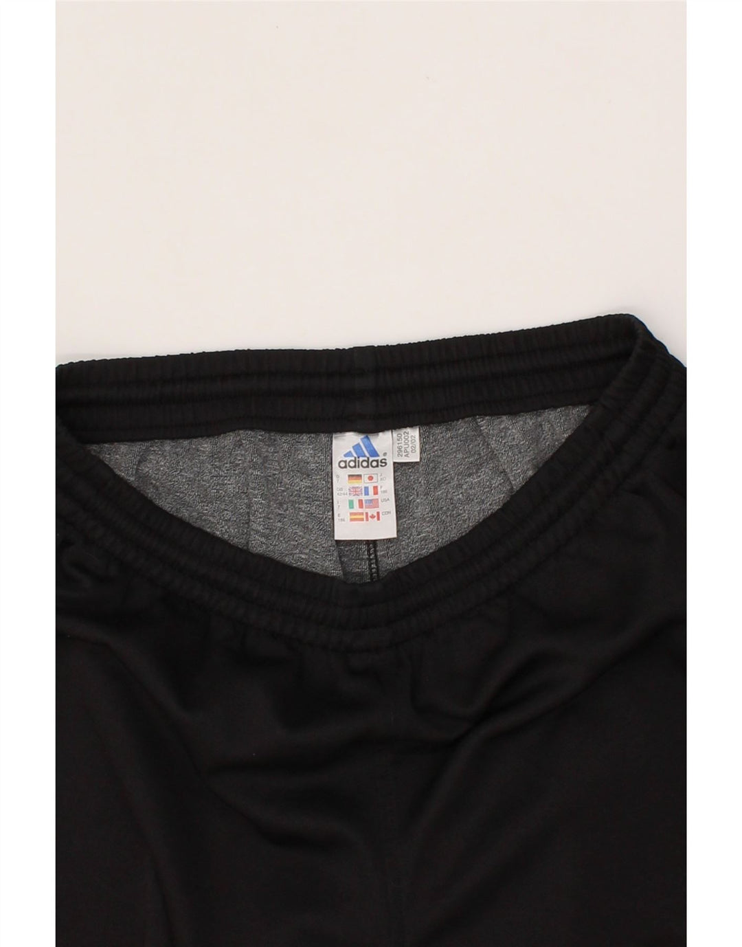 ADIDAS Mens Tracksuit Trousers Medium  Black Polyester Vintage Adidas and Second-Hand Adidas from Messina Hembry 