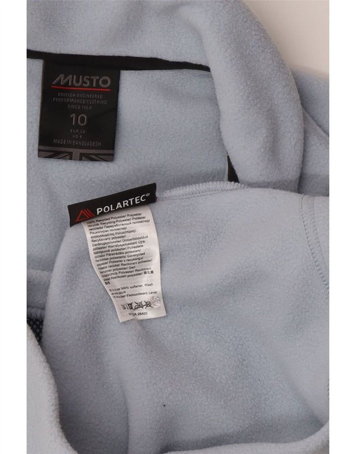 Giacca in pile da donna Musto UK 10 Small Blu Poliestere