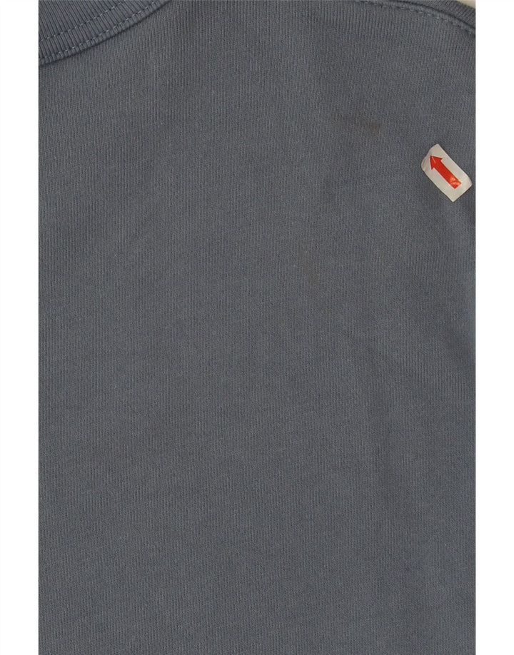 Zara Mens Sweatshirt Jumper Large Blue Cotton