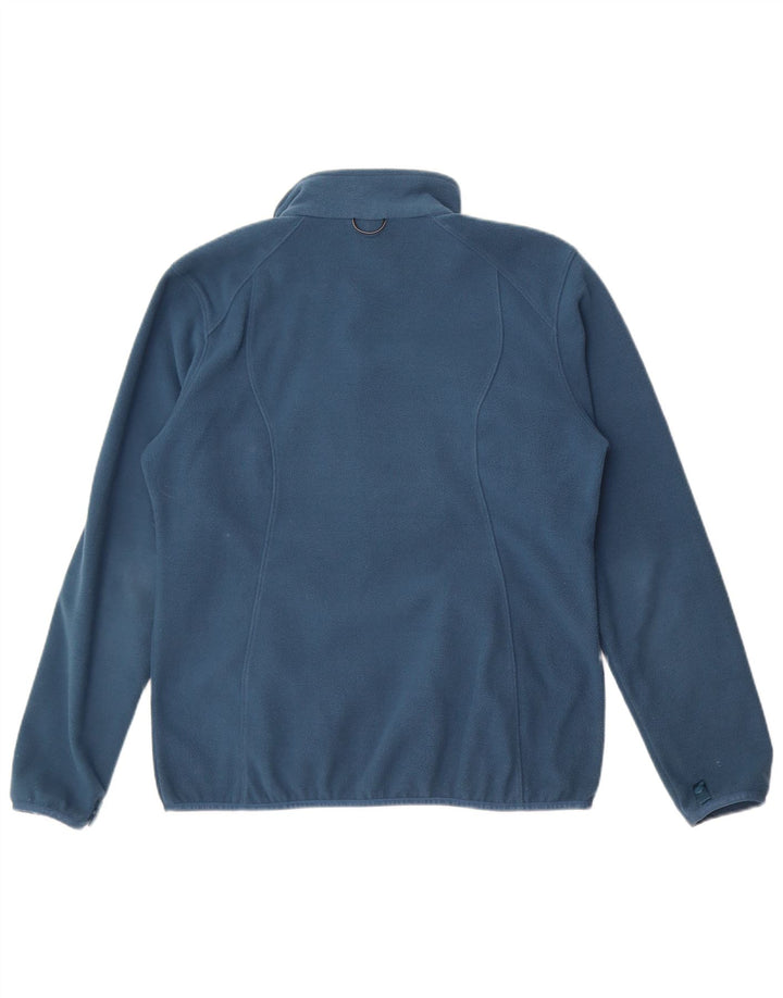 The North Face Womens Fleece Jacket UK 16 Large Blue