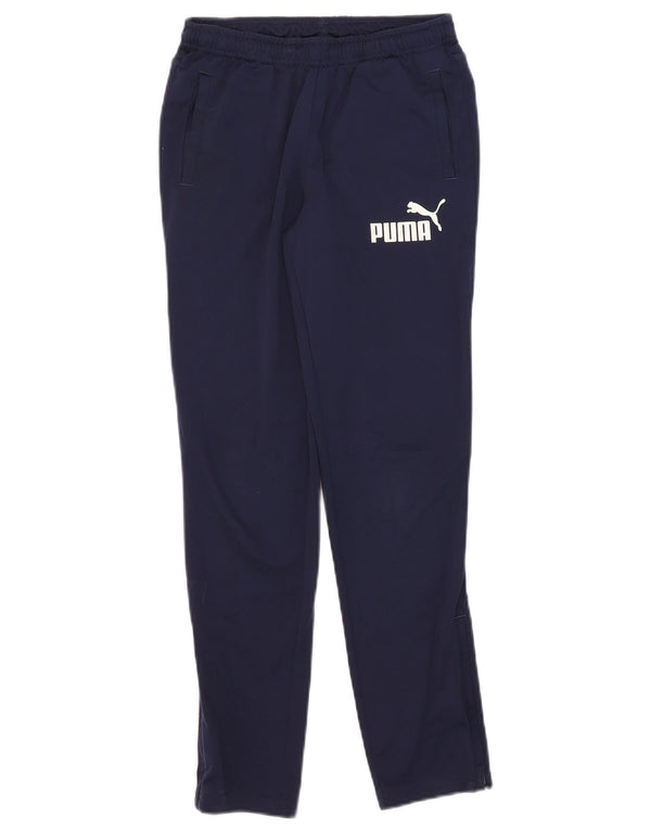 Puma Boys Graphic αθλητική φόρμα παντελόνι 11-12 ετών Navy Blue Polyester