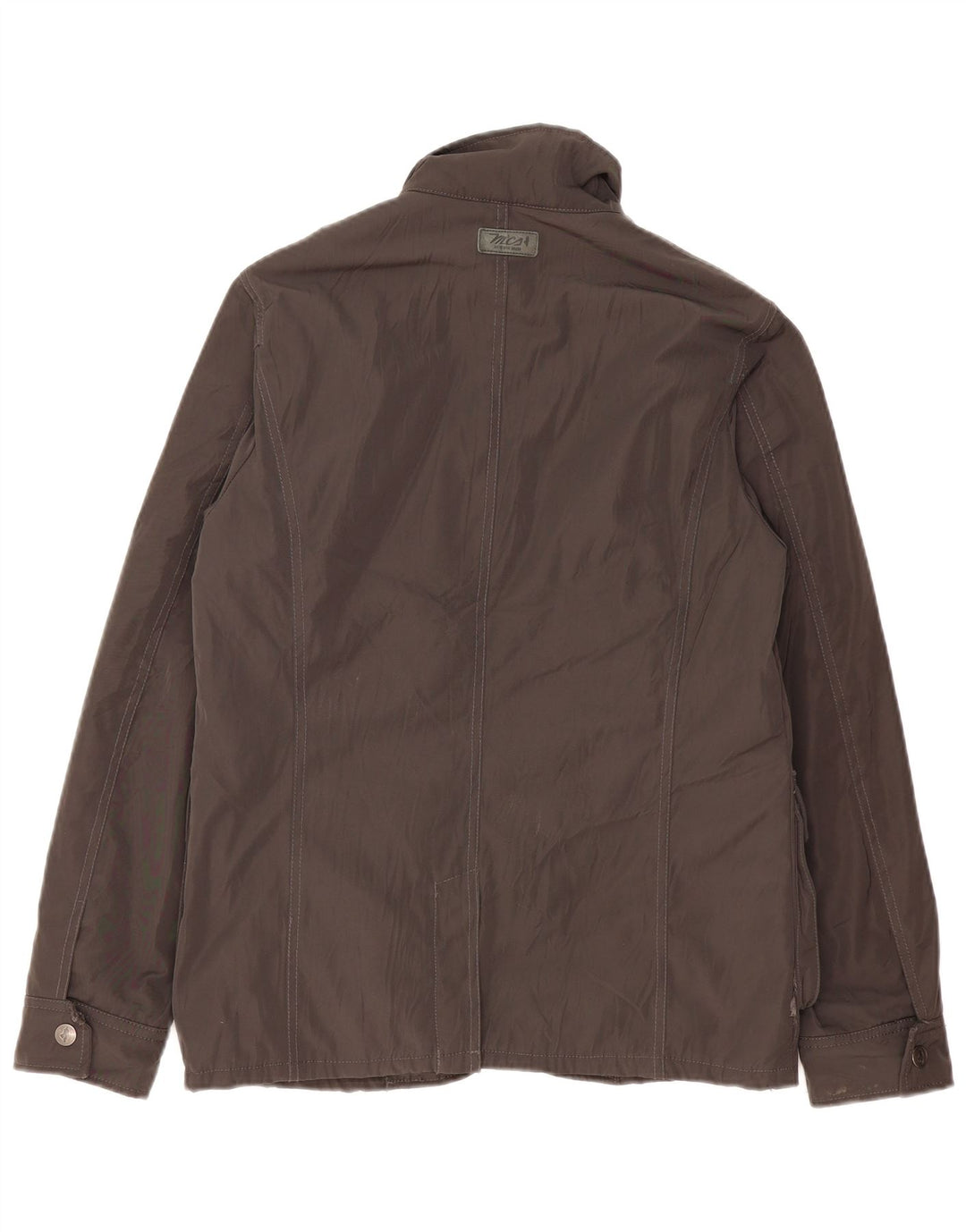 MARLBORO CLASSICS Mens Utility Jacket EU 46 Small Grey Polyester