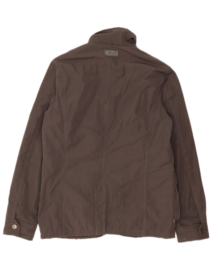 MARLBORO CLASSICS Mens Utility Jacket EU 46 Small Grey Polyester