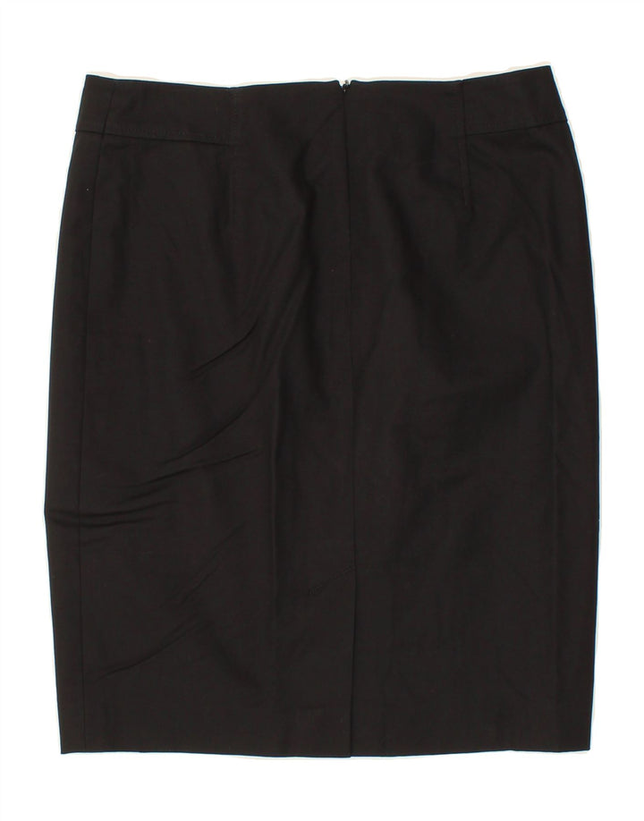 LUISA SPAGNOLI Womens Pencil Skirt IT 44 Medium W32  Black Vintage Luisa Spagnoli and Second-Hand Luisa Spagnoli from Messina Hembry 