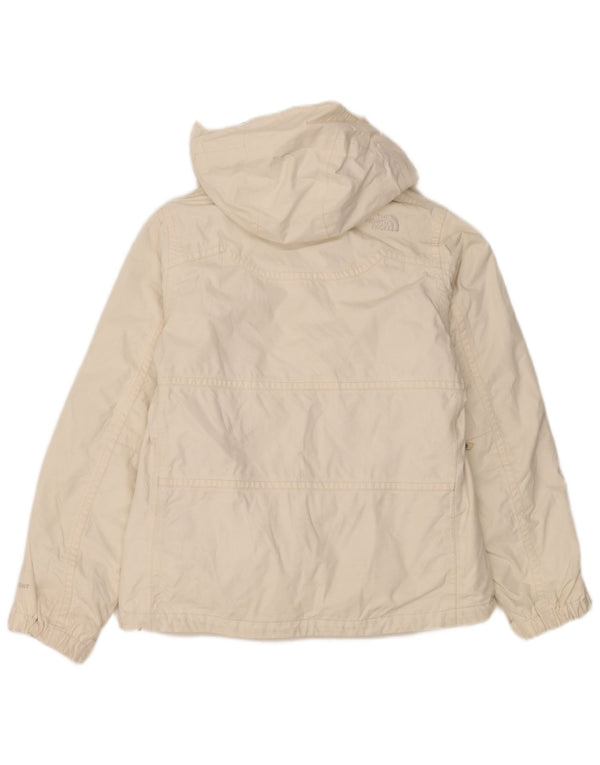 Jachetă de schi cu glugă The North Face pentru femei UK 10 Small White Poliester