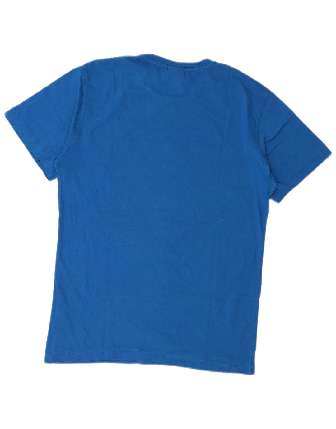 Lotto Mens Graphic T-Shirt Top Medium Blue Cotton