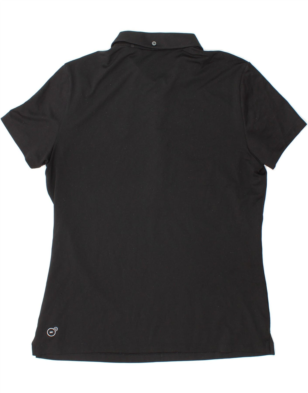 PUMA Womens Polo Shirt UK 14 Large Black Vintage Puma and Second-Hand Puma from Messina Hembry 