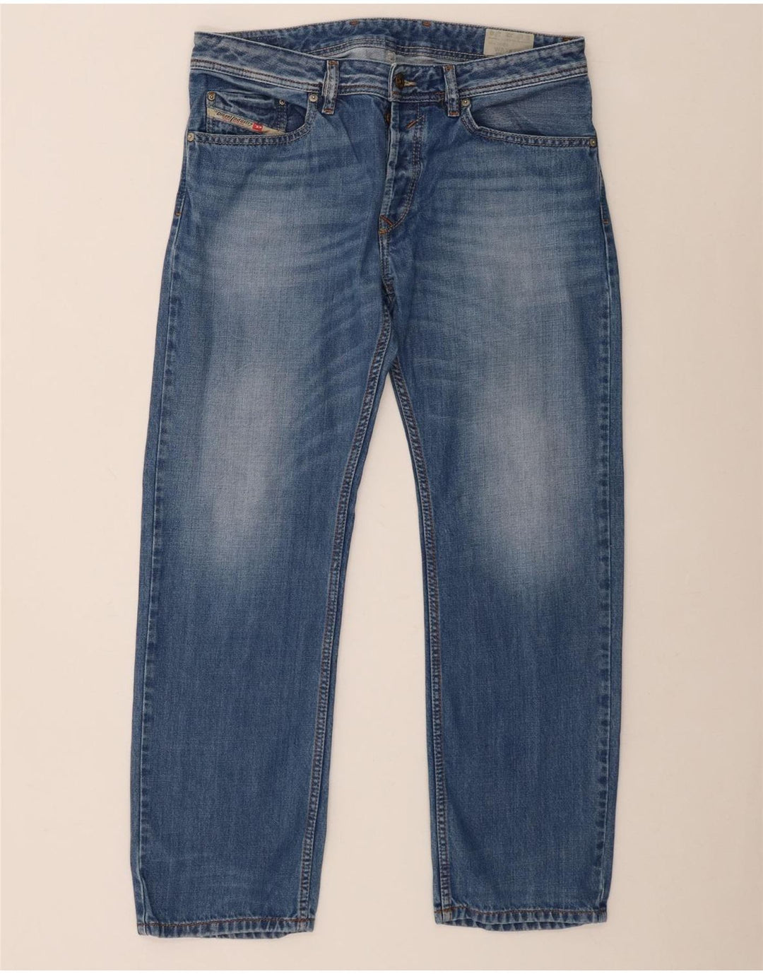 Diesel Mens Wavkee Straight Jeans W32 L30 Blue