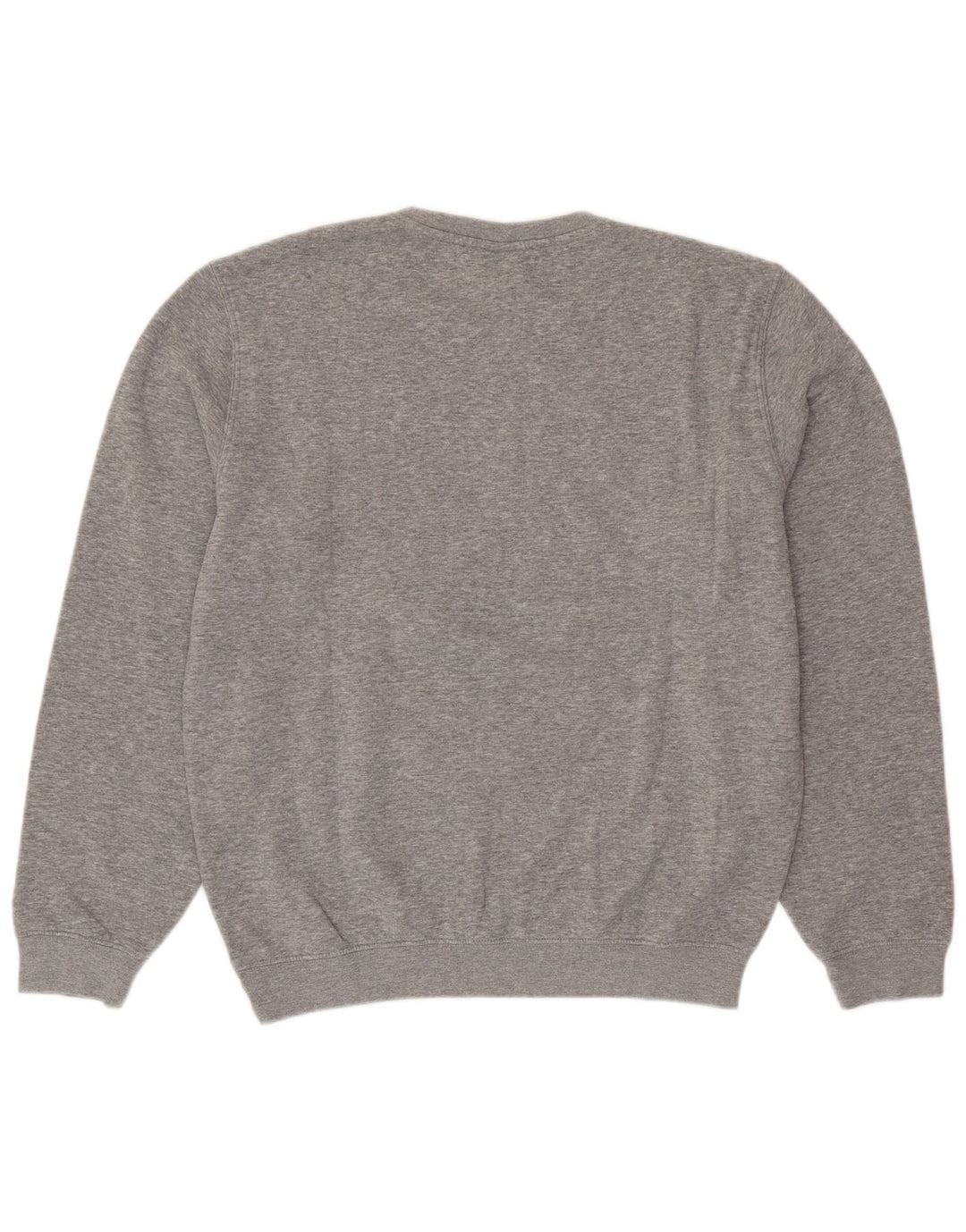 CHAMPION Mens Graphic Sweatshirt Jumper Large Grey Cotton