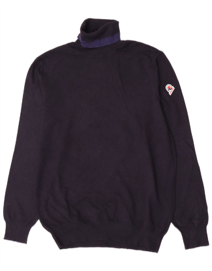 Invicta Womens Roll Neck Jumper Sweater 2XL Navy Blue