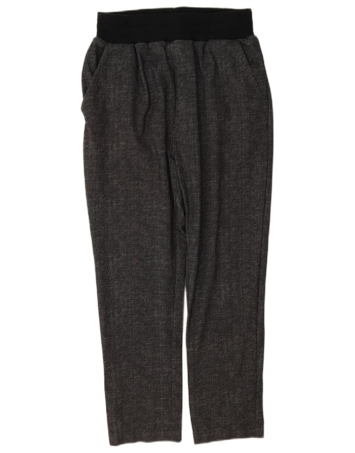 Zara Mens Cropped Trousers Medium W31 L24 Grey Polyester