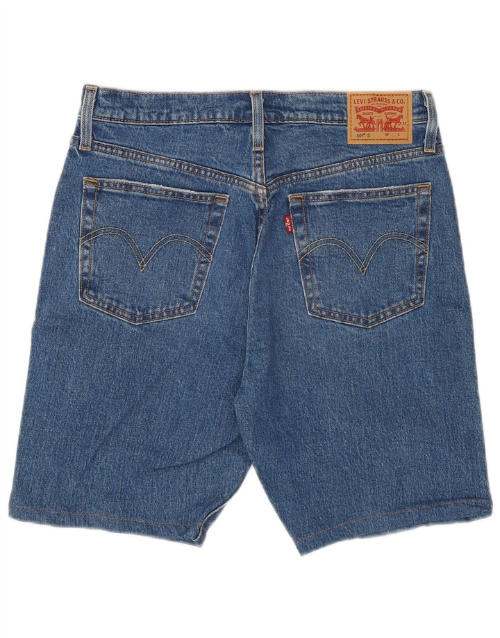LEVI'S Mens 501 Denim Shorts W29 Small  Blue Cotton