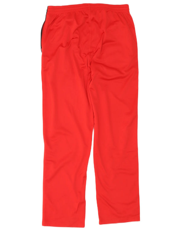 Kappa Pantalon de Survêtement Homme Large Rouge Colorblock Polyester