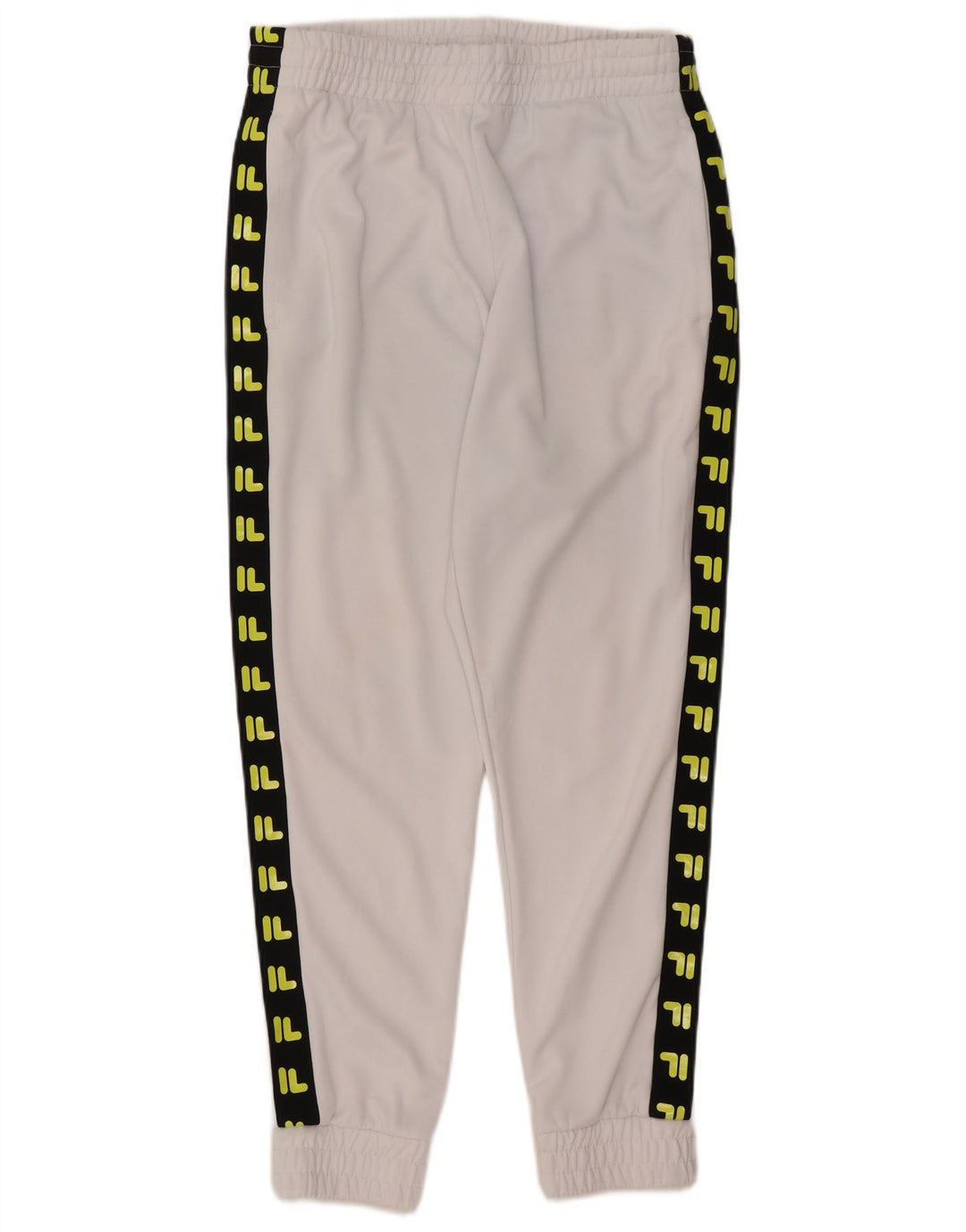 FILA Mens Graphic Tracksuit Trousers Joggers Medium  Blue Polyester