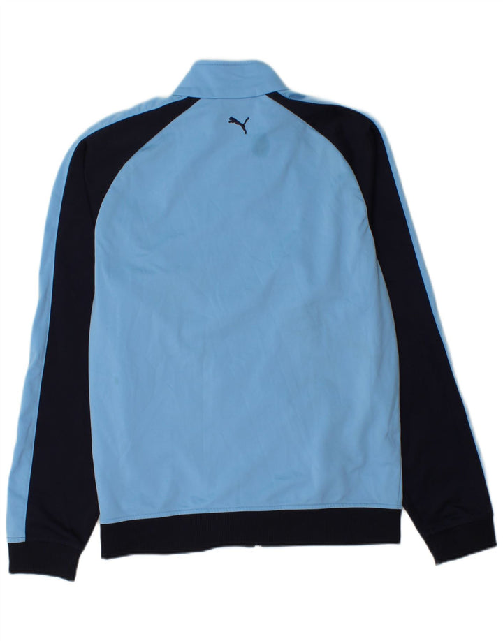 Puma Træningsdragt Topjakke til drenge 15-16 år Blå Colourblock Polyester