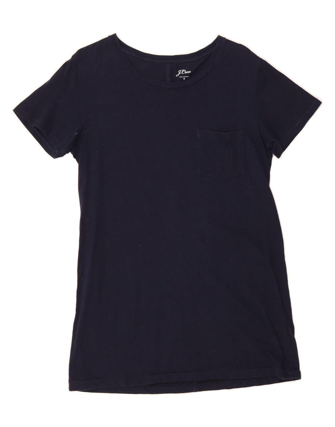 J. CREW Womens Tunic Top UK 10 Small Navy Blue Vintage J. Crew and Second-Hand J. Crew from Messina Hembry 