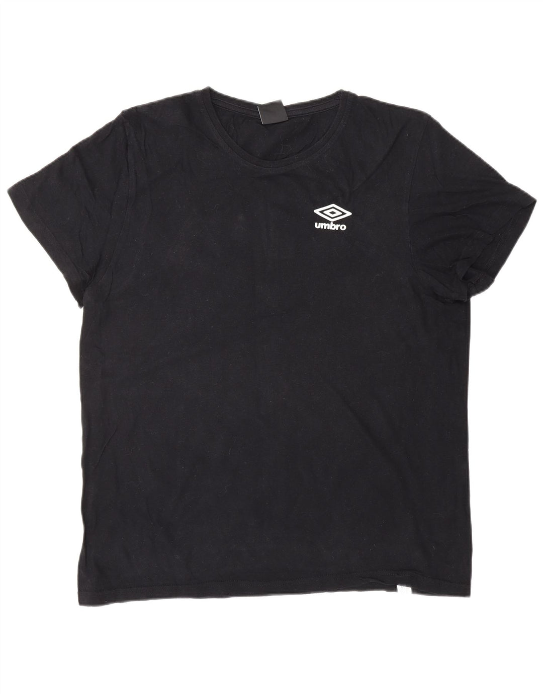 UMBRO Mens T-Shirt Top XL Black Cotton