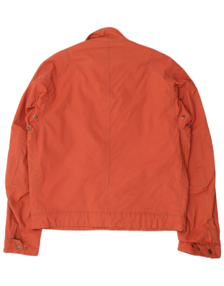 Warren Webber Herren Utility Jacke UK 44 2XL Orange Nylon