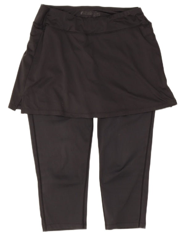 Mountain Warehouse Dame Capri Leggings UK 14 Large Black Polyester