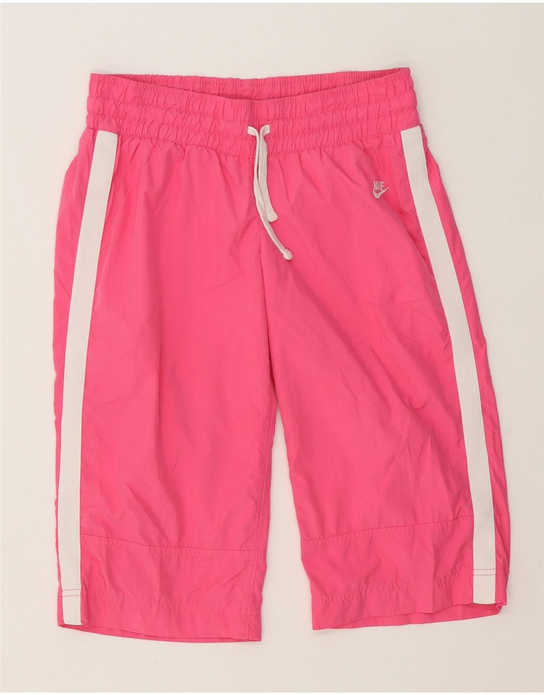 NIKE Womens Sport Shorts UK 8/10 Medium  Pink Polyester Vintage Nike and Second-Hand Nike from Messina Hembry 