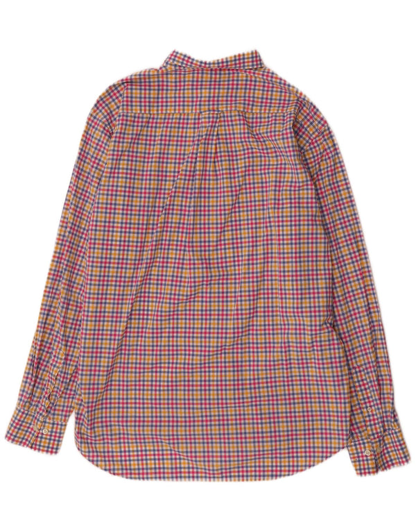 Gant Camicia da uomo vestibilità regolare taglia 45/46 18 2XL cotone a quadretti multicolore
