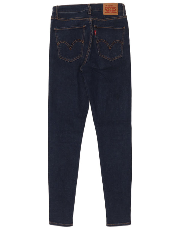 Женские джинсы суперскинни Levi's Mile High W28 L30, темно-синий, хлопок
