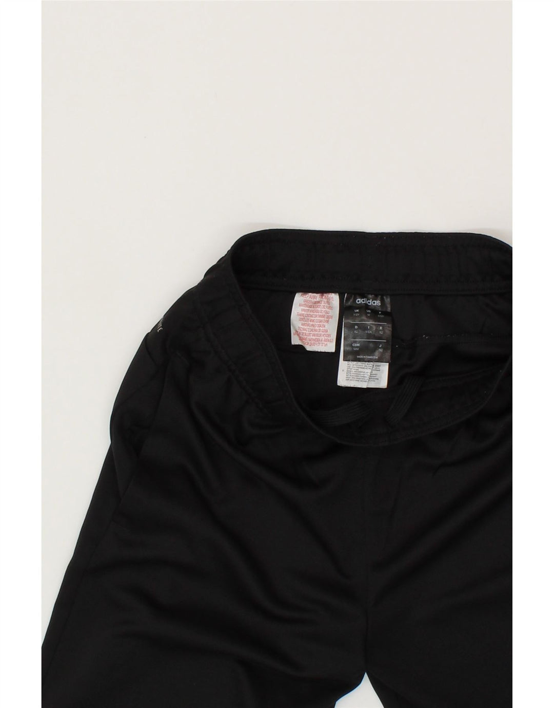 ADIDAS Boys Sport Shorts 11-12 Years  Black Polyester Vintage Adidas and Second-Hand Adidas from Messina Hembry 