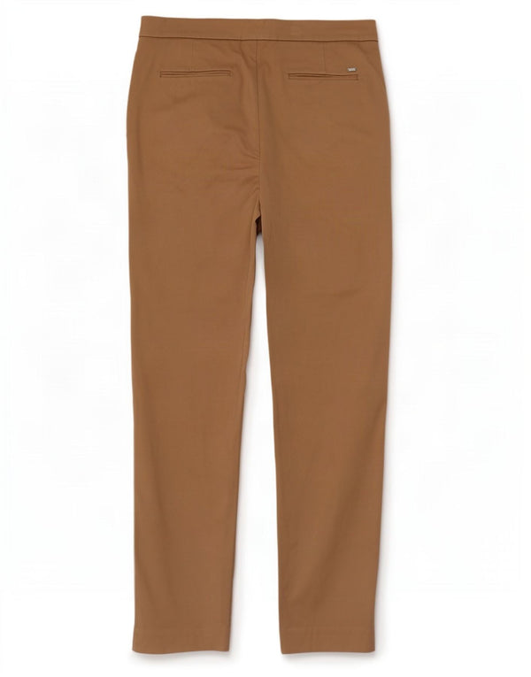 Tommy Hilfiger Dame Slim Chino Bukser US 6 Medium W30 L30 Beige Bomuld