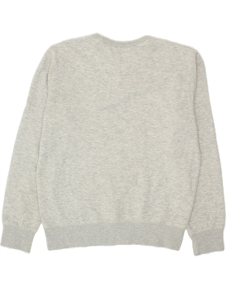 FRENCH CONNECTION Mens Sweatshirt Jumper Medium Grey Cotton Vintage French Connection and Second-Hand French Connection from Messina Hembry 