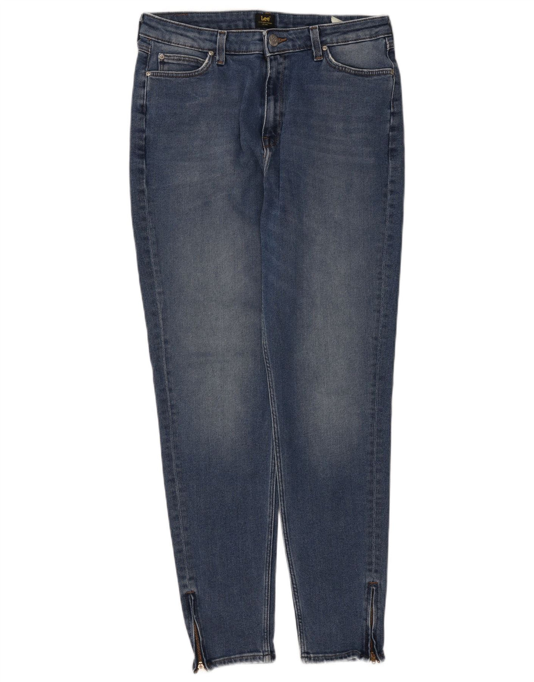 LEE Womens Tapered Jeans W30 L29 Blue Cotton