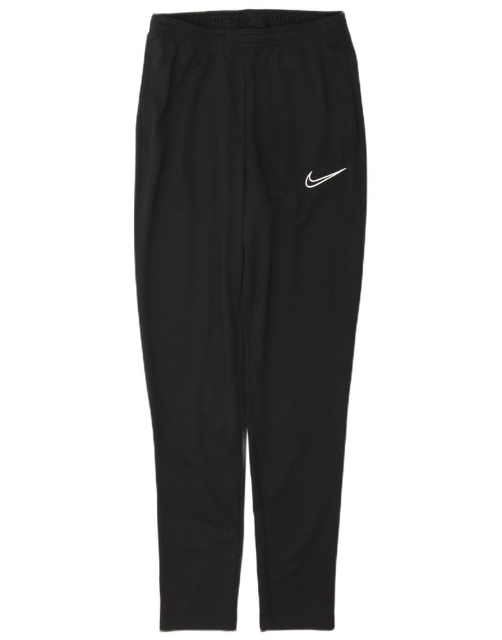 Nike Mens Dri Fit Tracksuit Trousers XS Navy Blue Polyester