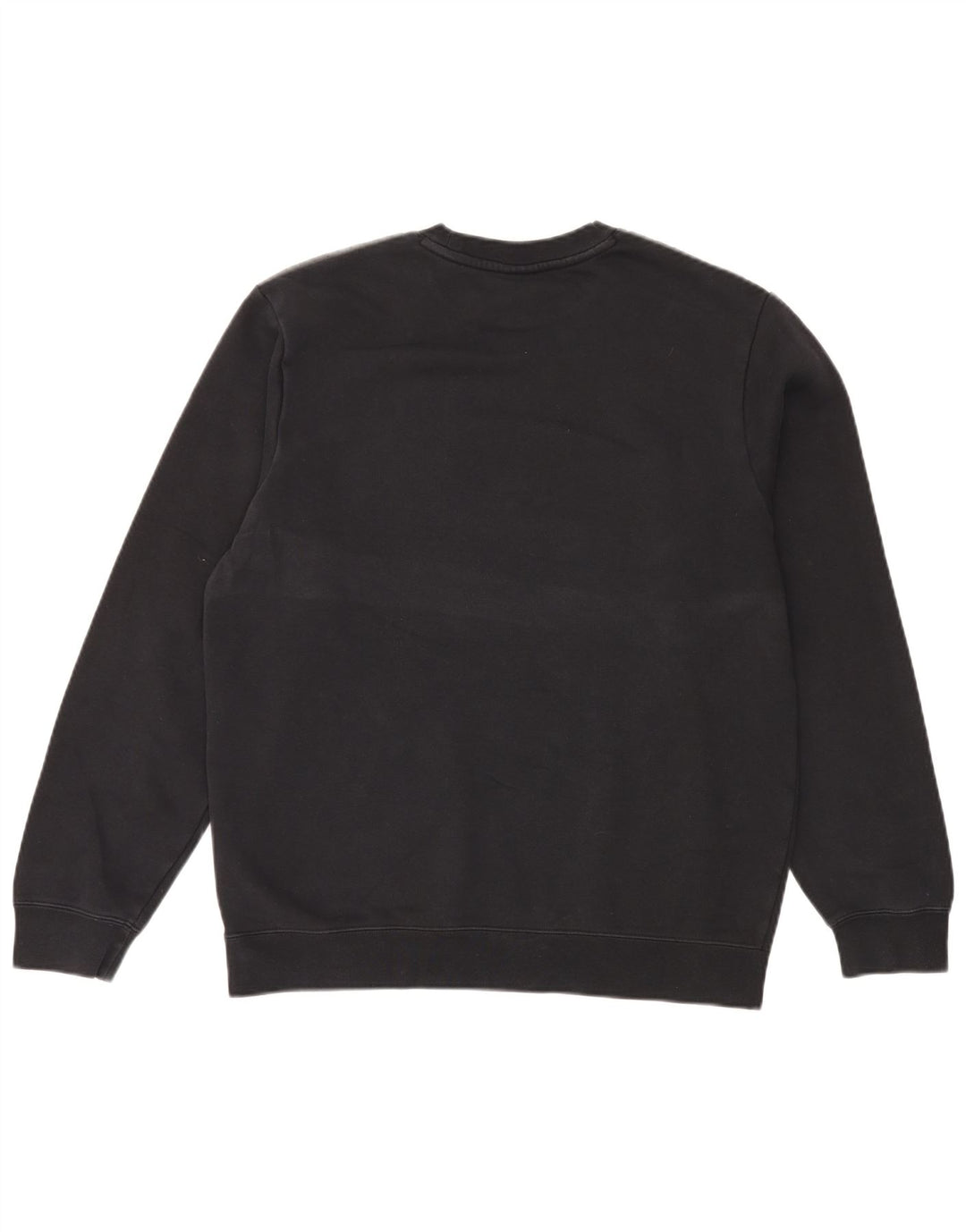 Nike Herren-Sweatshirt mit Grafik, mittelgroß, Schwarz, Colourblock-Baumwolle