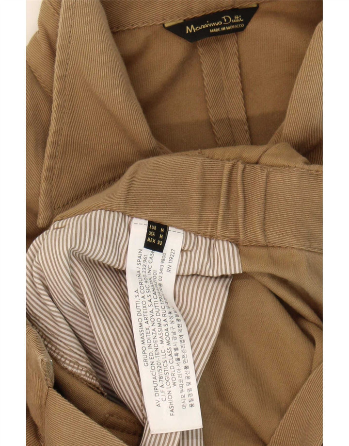 Massimo Dutti Mono Mujer UK 42 Algodón Beige Medio