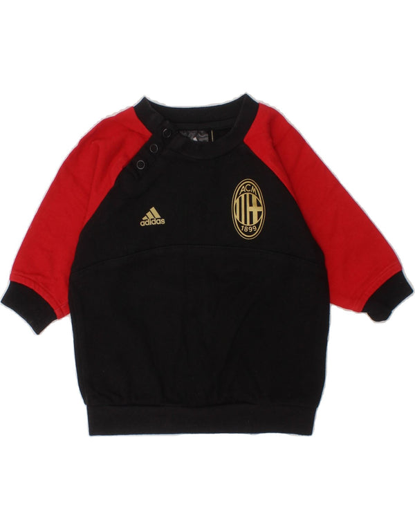 ADIDAS Baby Boys Graphic Full Tracksuit 0-3 Months  Black Colourblock