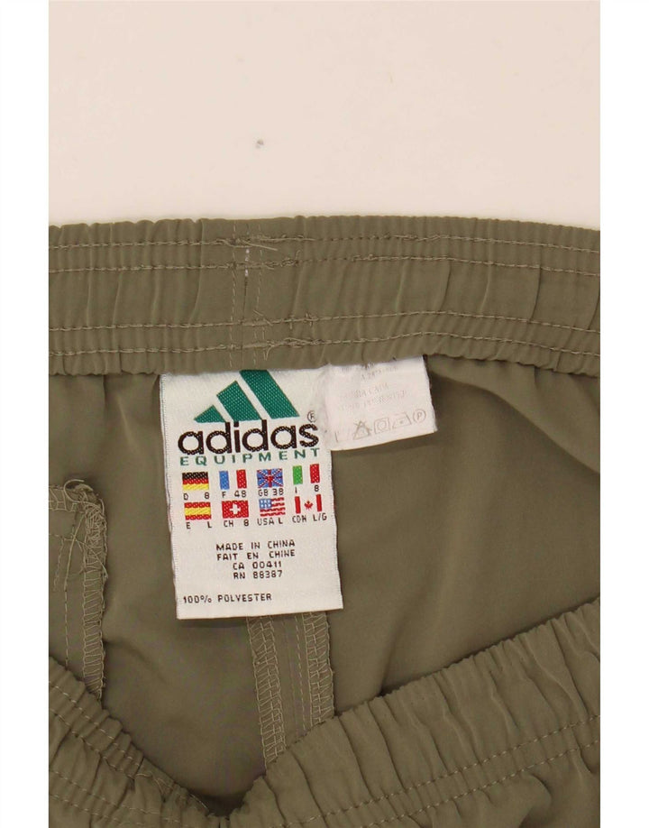 Adidas Mens Sport Shorts XL Khaki Polyester