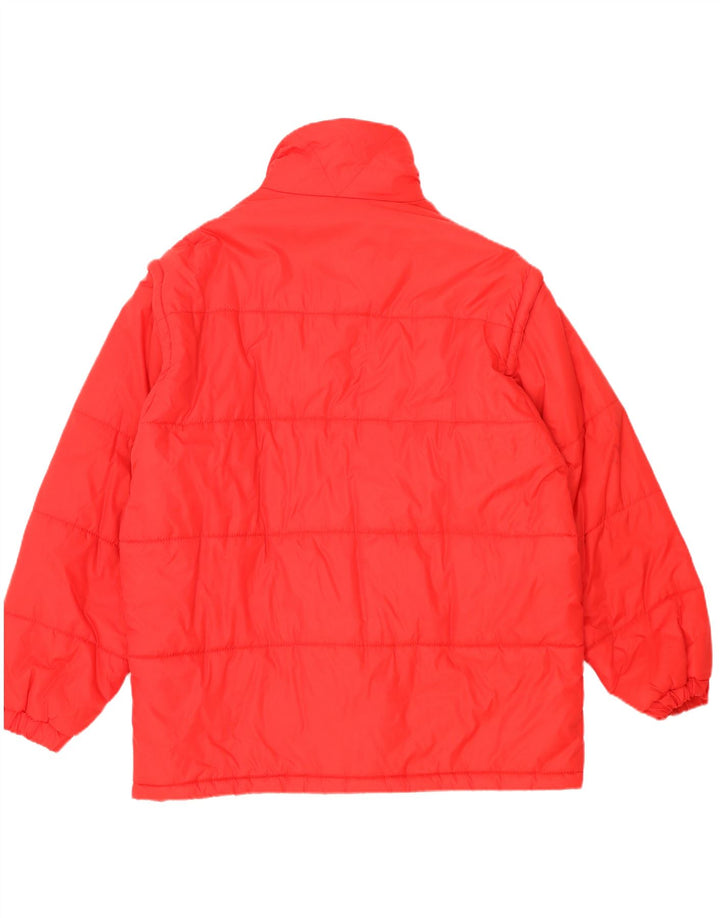 Vintage herre skijakke UK 42 XL rød polyester