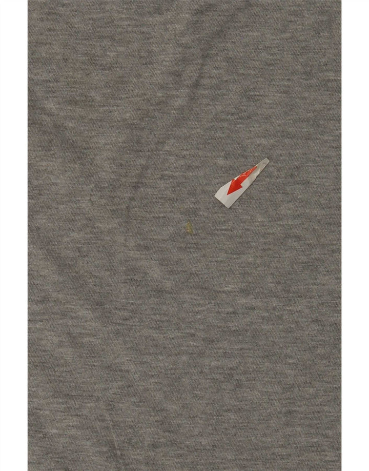 Hurley Mens Graphic T-Shirt Top Medium Grey Flecked