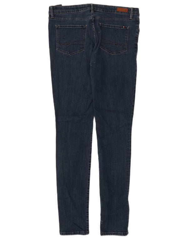 Tommy Hilfiger Womens Skinny Jeans Medium W30 L32 Navy Blue Cotton