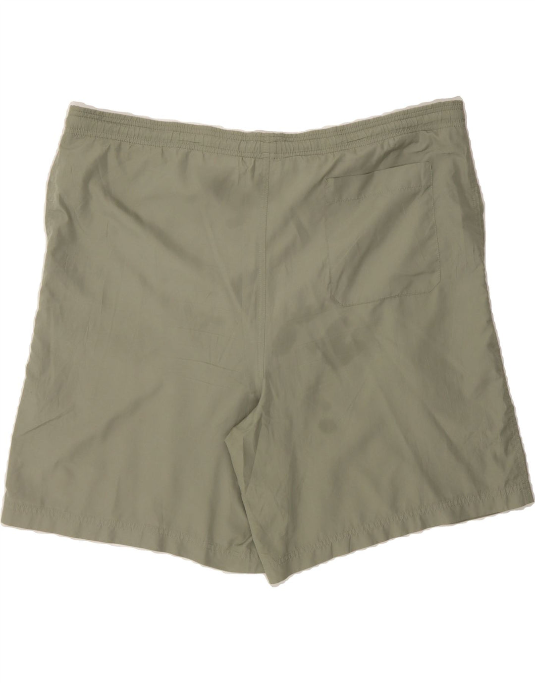 REEBOK Mens Sport Shorts XL Khaki Polyester Vintage Reebok and Second-Hand Reebok from Messina Hembry 