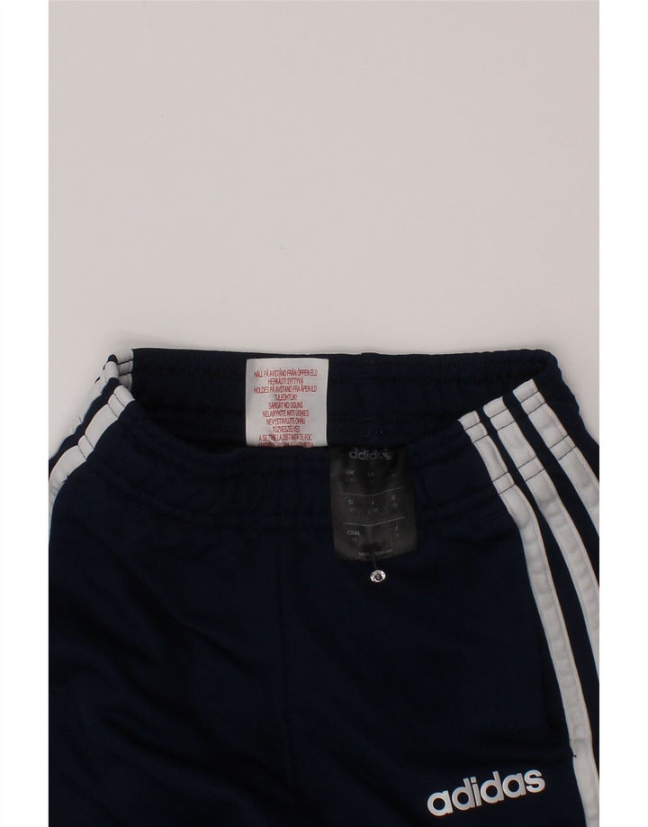 Adidas Boys Climalite Tracksuit Trousers 2-3 Years  Navy Blue Polyester