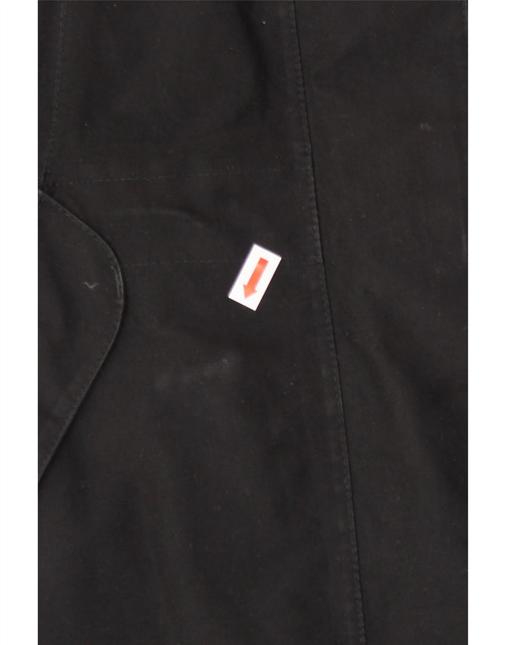 Jack Wolfskin Manteau coupe-vent pour femme UK 12/14 Medium Noir Polyester
