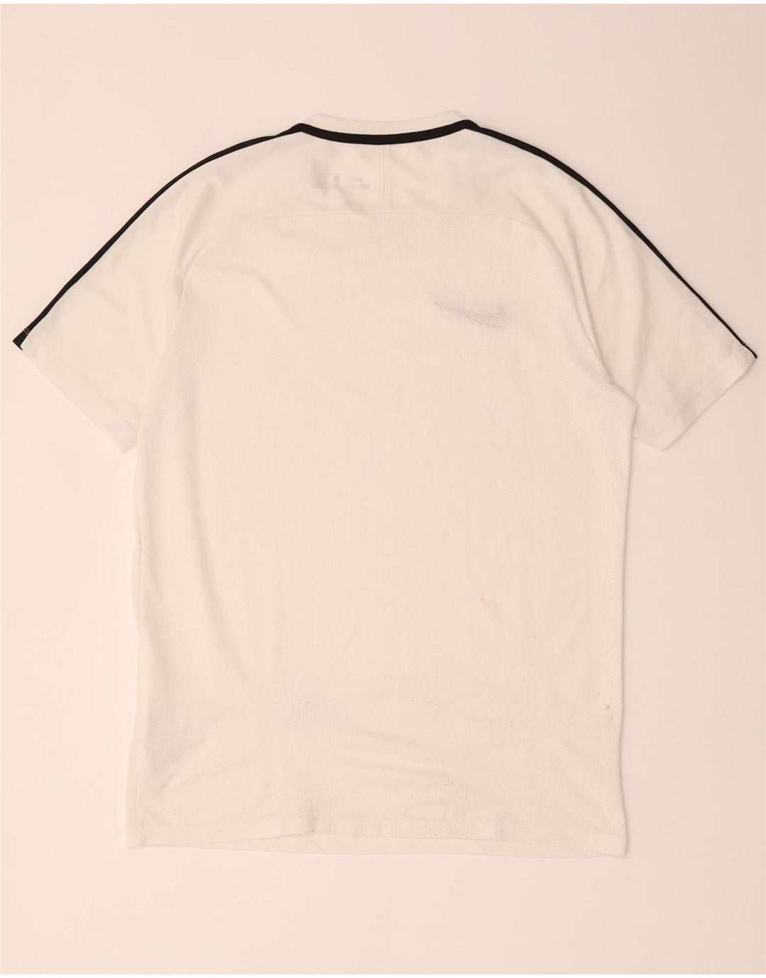 Męski T-shirt Nike Dri Fit, duży, biały, poliestrowy blok kolorów