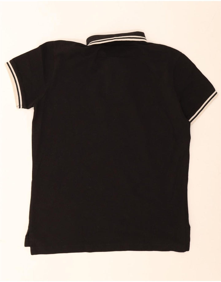 Jeckerson herre poloshirt mellem sort stribet bomuld