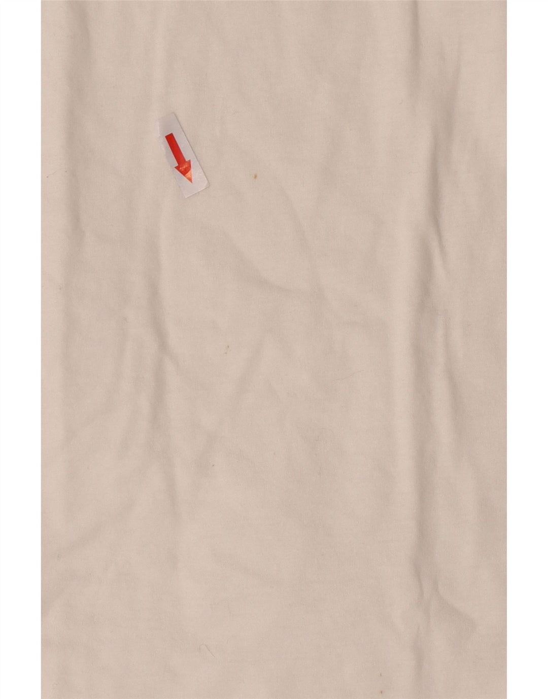 Vintage Dame Grafisk T-Shirt Top IT 44 Medium Hvid Bomuld