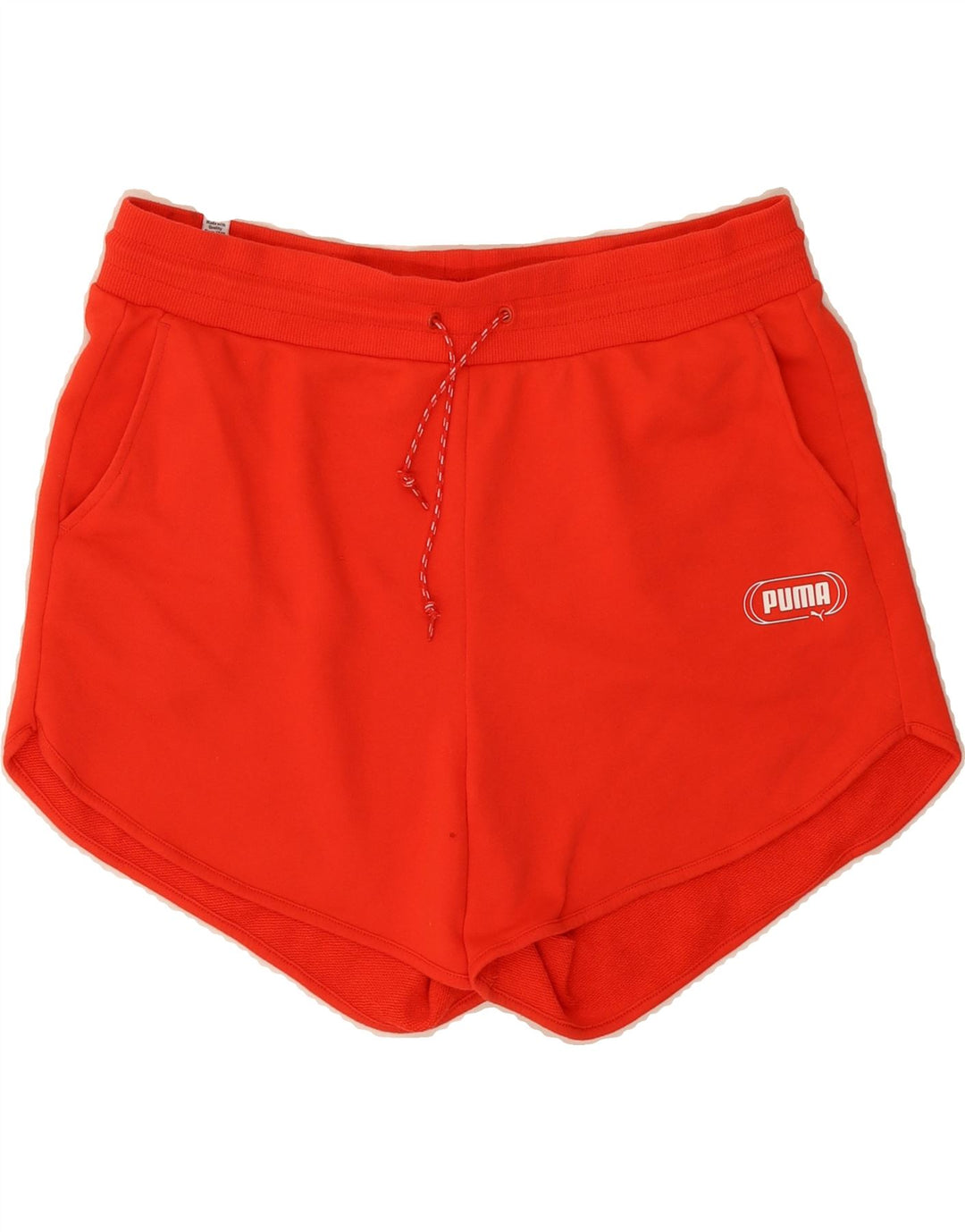 PUMA Womens Sport Shorts UK 16 Large  Red Vintage Puma and Second-Hand Puma from Messina Hembry 