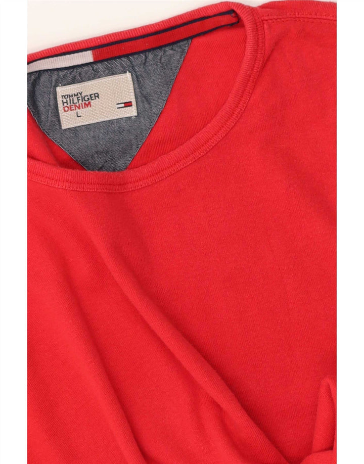 T-shirt męski Tommy Hilfiger, duży, czerwony