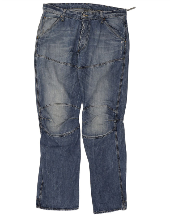 G-Star Straight Jeans til mænd W40 L36 Blå