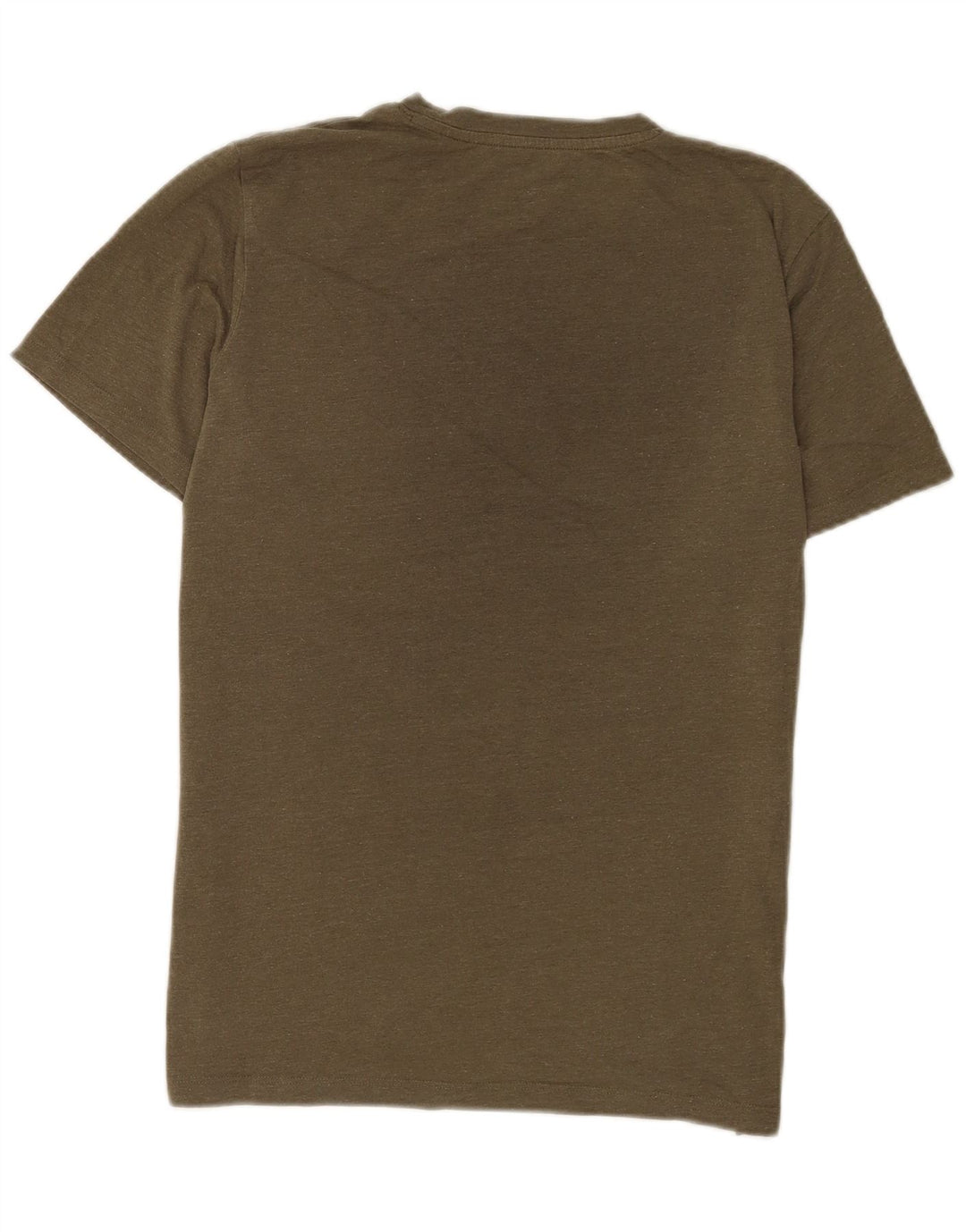 Jack & Jones Mens T-Shirt Top Medium Khaki Colourblock