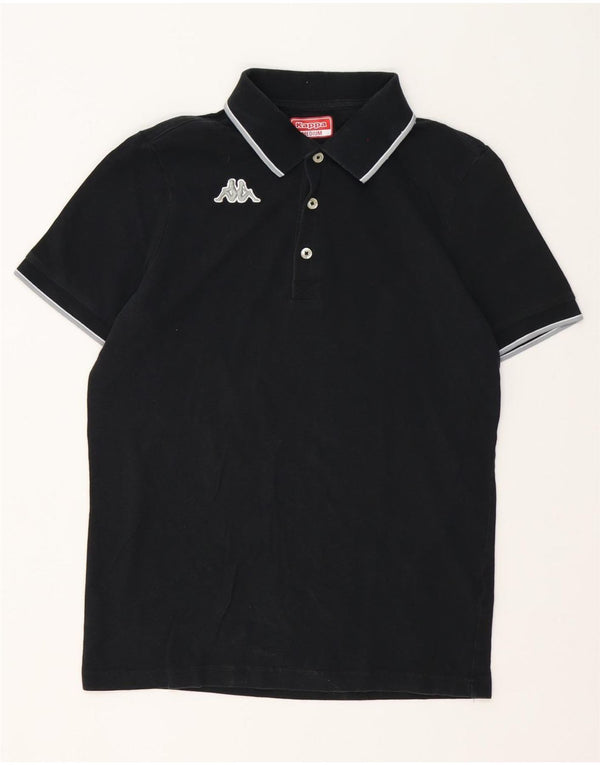 Kappa Polo Homme Noir Moyen Coton