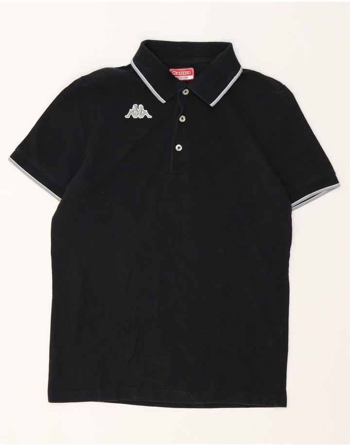 Kappa Polo Homme Noir Moyen Coton